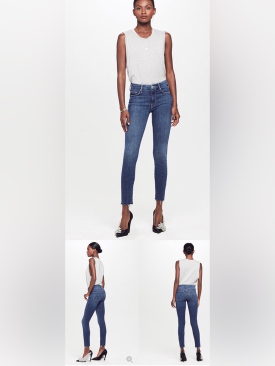 MOTHER Denim - Mother Looker Ankle Fray in Girl Crush